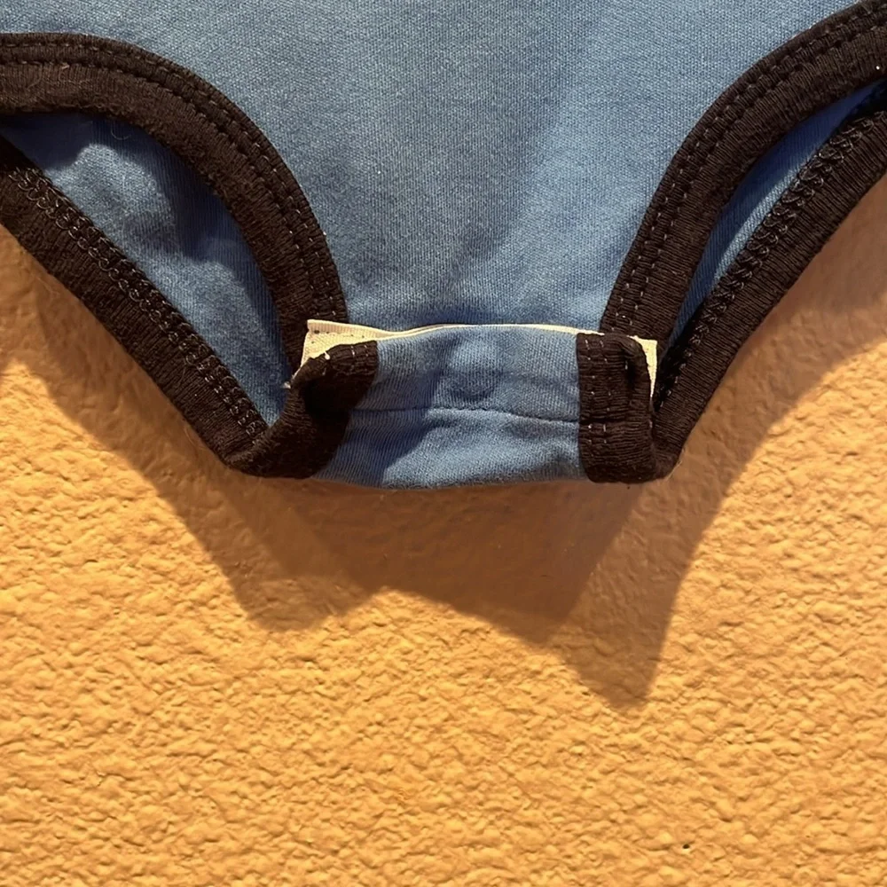 Jordan Jumpman Baby Onesie Bodysuit Blue Size 3-6 months Michael Jordan